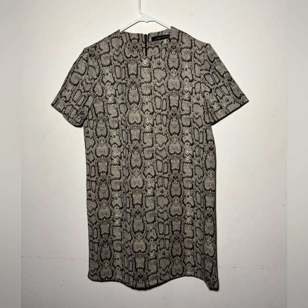 Zara Snake Skin Print Dress